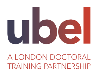 UCL, Bloomsbury and East London Doctoral Training Partnership (UBEL DTP) logo