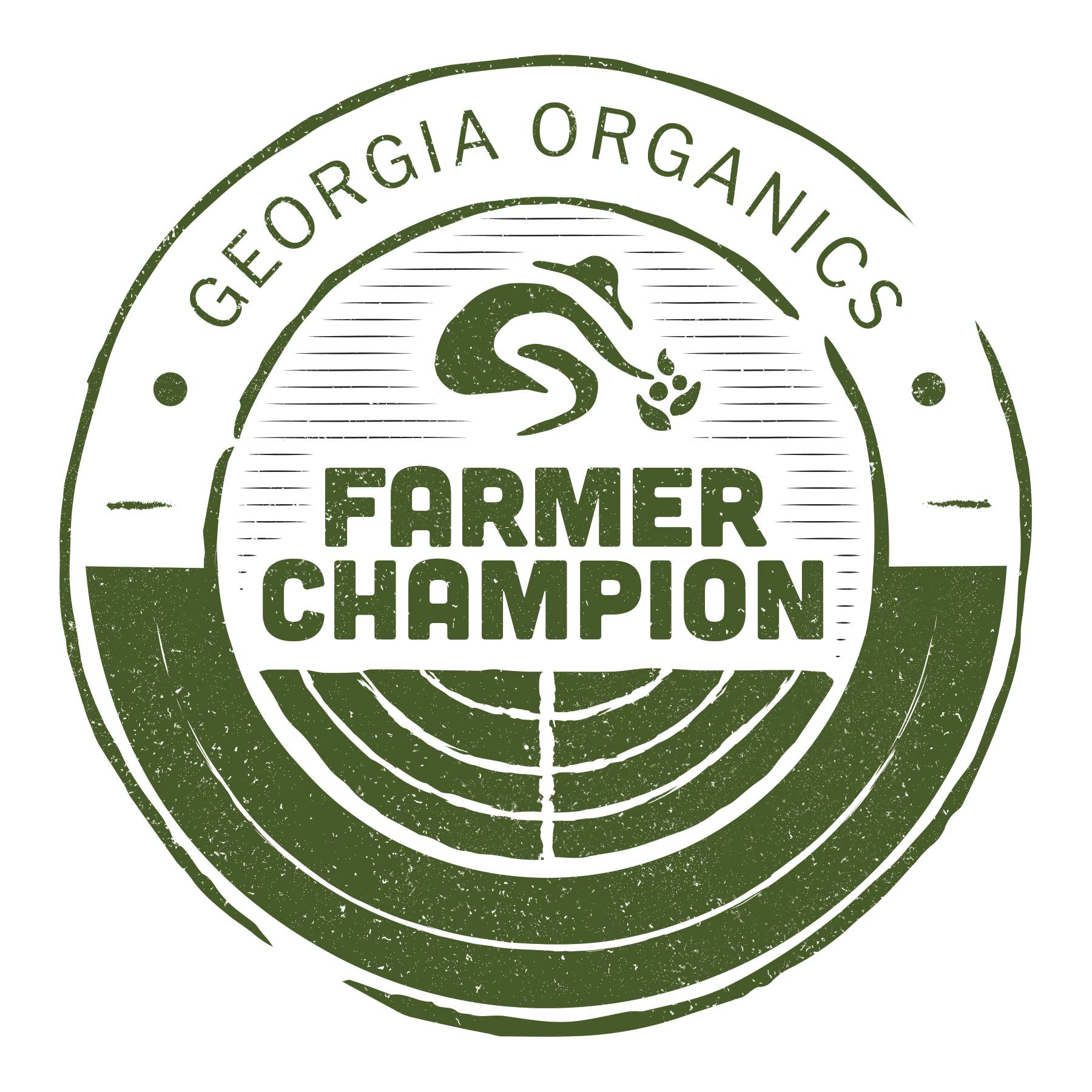 Georgia Organics Farmer Champion logo