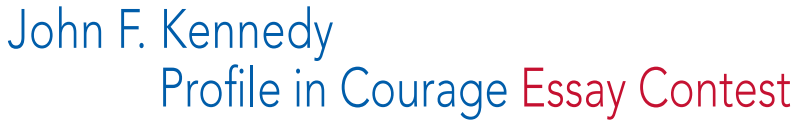 John F. Kennedy Profile in Courage Essay Contest logo