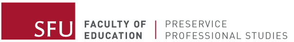 Preservice Professional Studies Applications logo