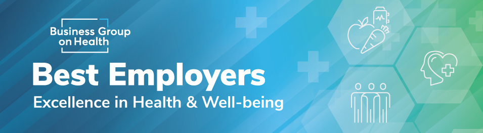 Best Employers: Excellence in Health & Well-being logo