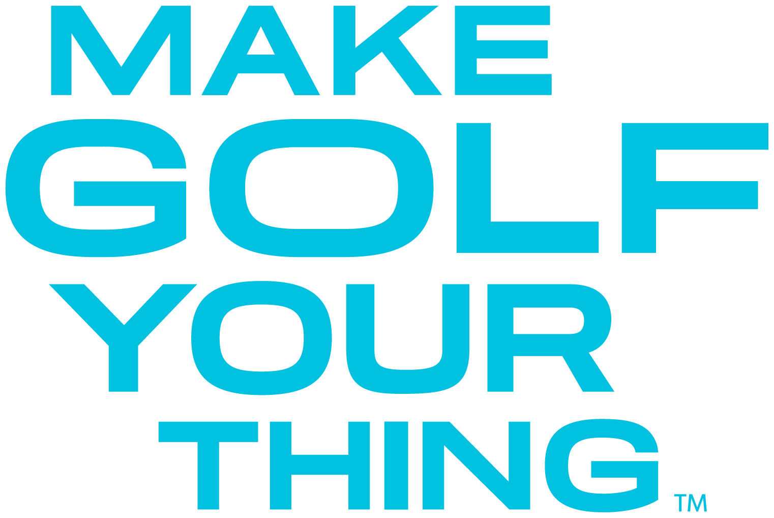 Make Golf Your Thing Grassroots Grant logo